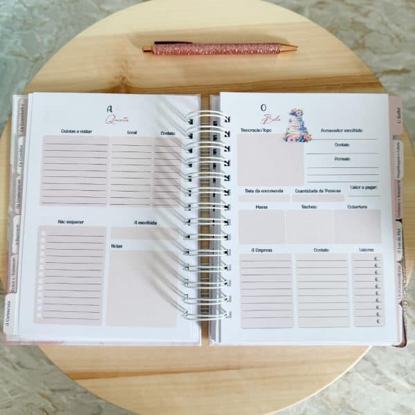 planner gravidez
