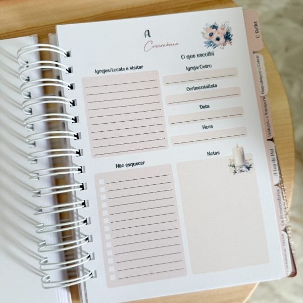 planner gravidez