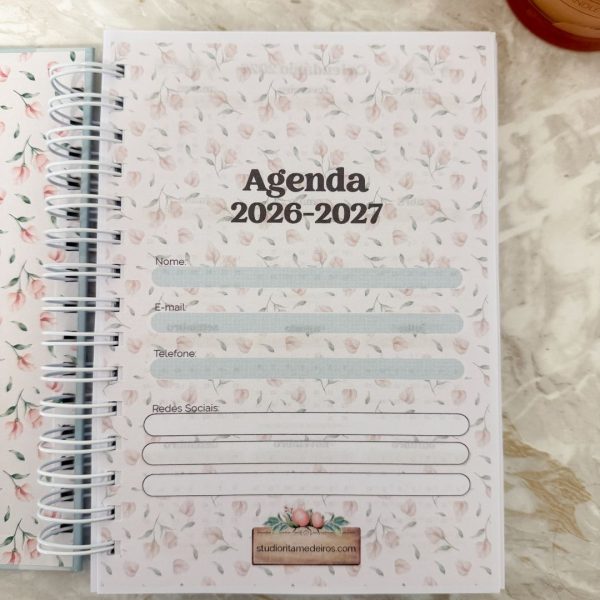 Agenda 2026–2027 Personalizada | Com Planeamento | Com Hora - Image 2