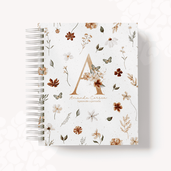 Caderno personalizado, papelaria, Studio Rita Medeiros.