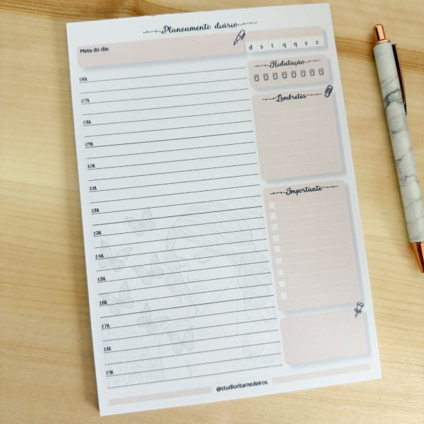 planner diário