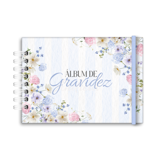 Álbum de gravidez personalizado - Studio Rita Medeiros